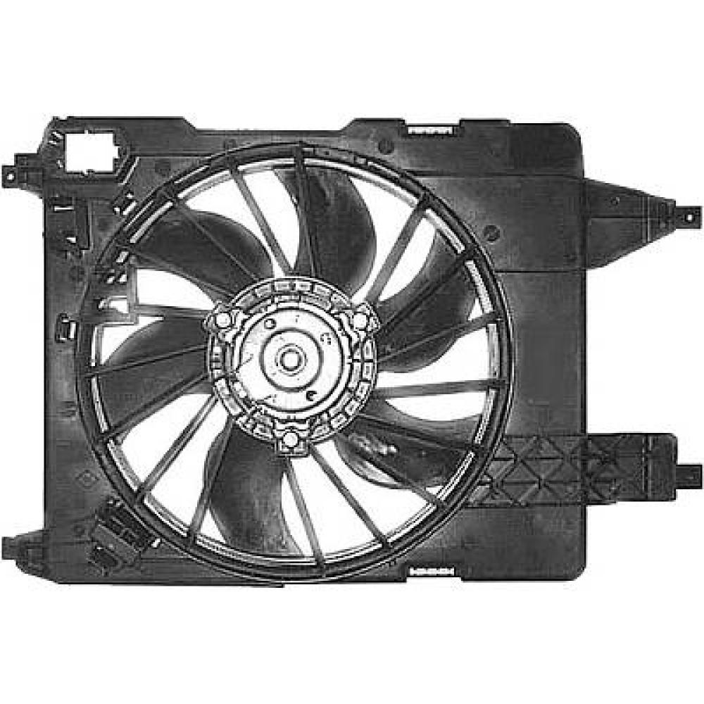 Ventilateur, refroidissement du moteur Renault Megane II 02-05