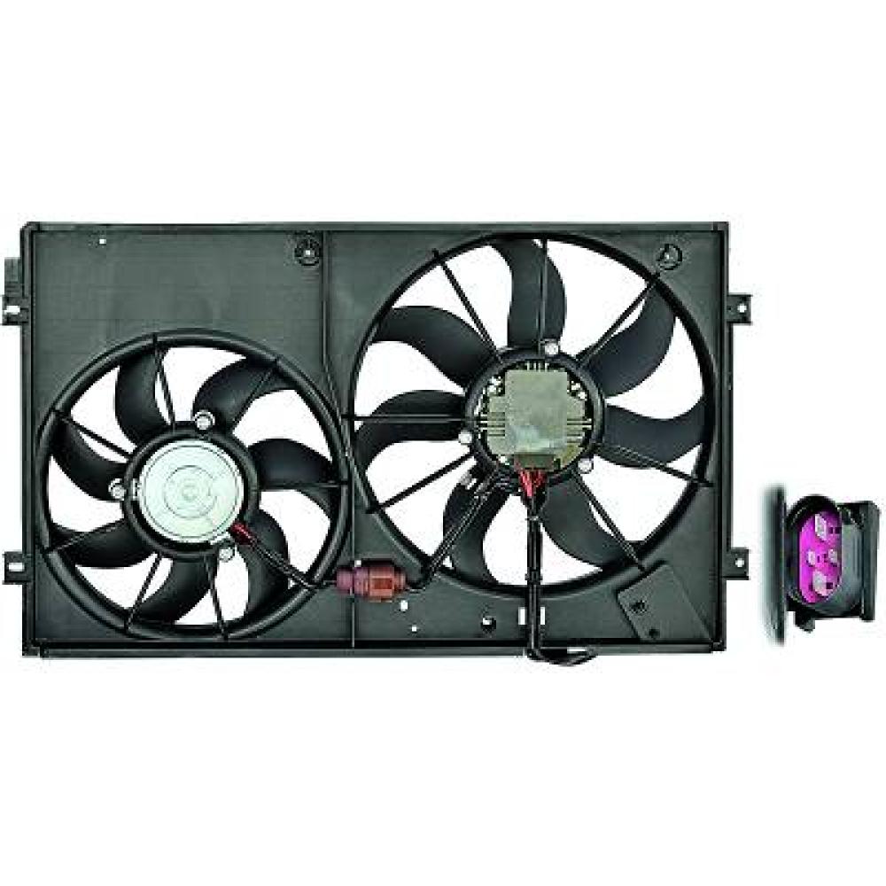 Ventilateur, refroidissement du moteur Audi A3 03-05