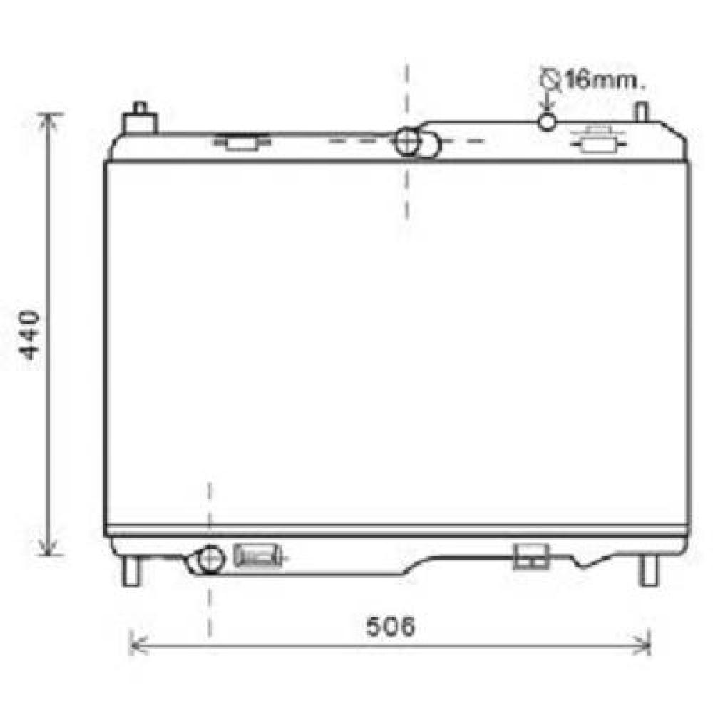 Radiateur, refroidissement du moteur Ford B-Max 12->>