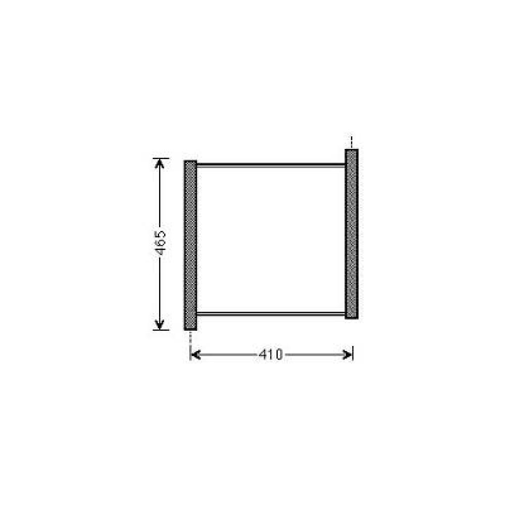 Radiateur, refroidissement du moteur Mercedes Smart Coupe/Cabrio 07-14