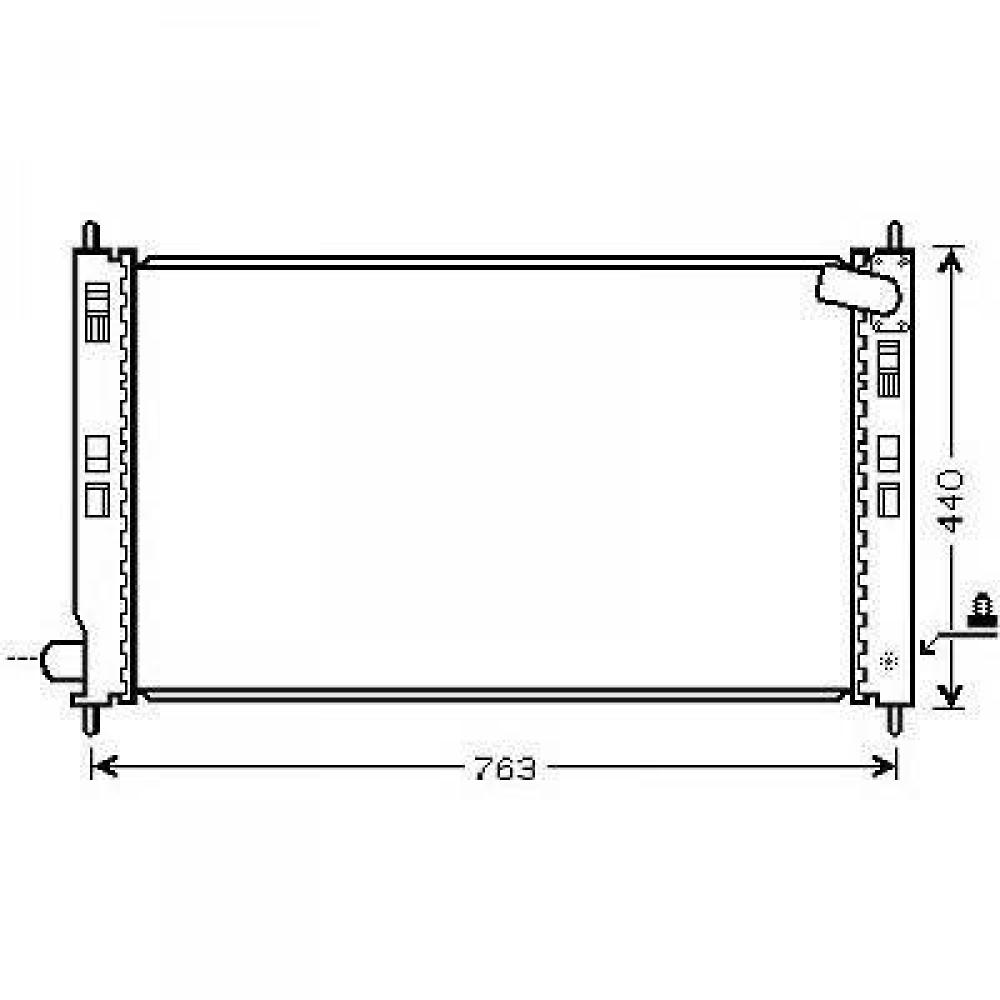 Radiateur, refroidissement du moteur Mitsubishi ASX 10->>