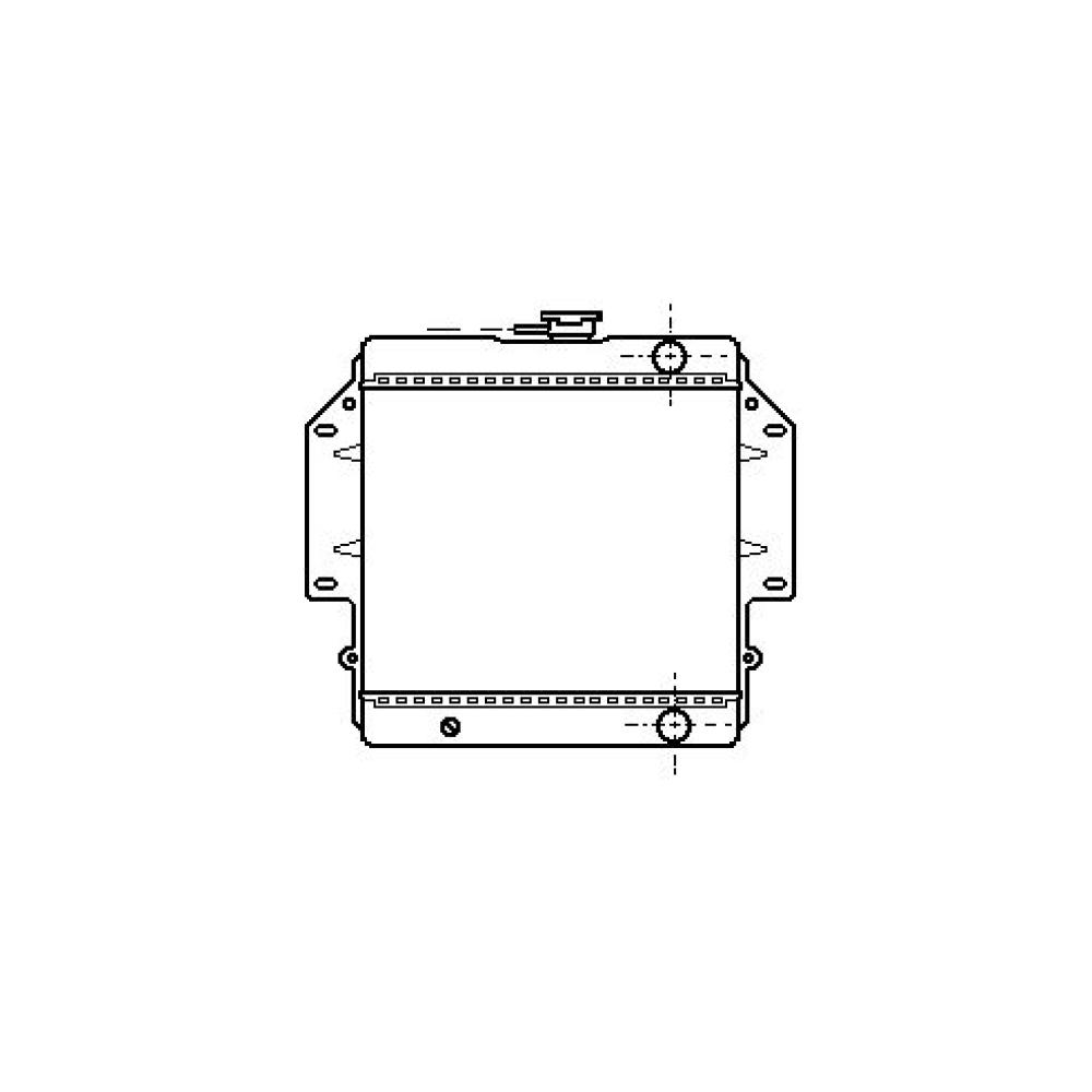 Radiateur, refroidissement du moteur Suzuki SJ410/413/Samurai/Santana 81-95