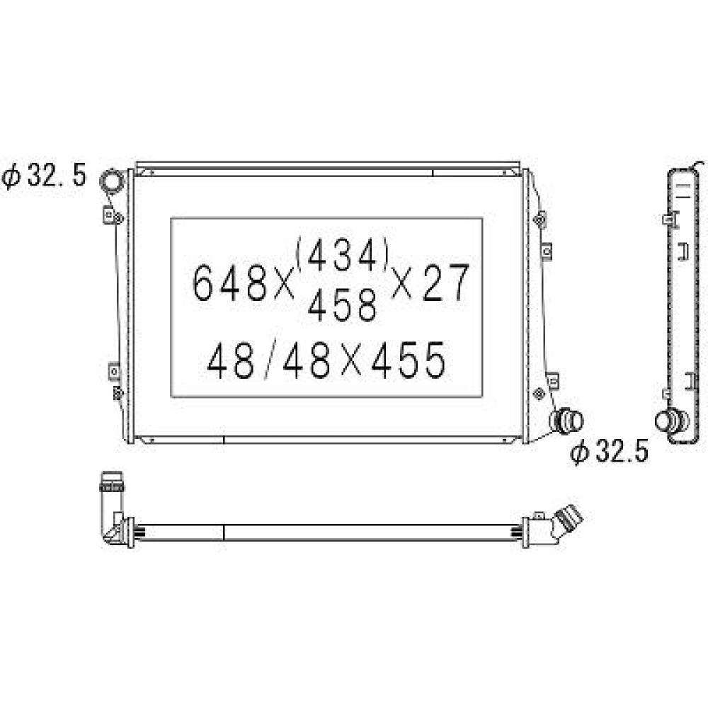 Radiateur, refroidissement du moteur Audi A3 03-05
