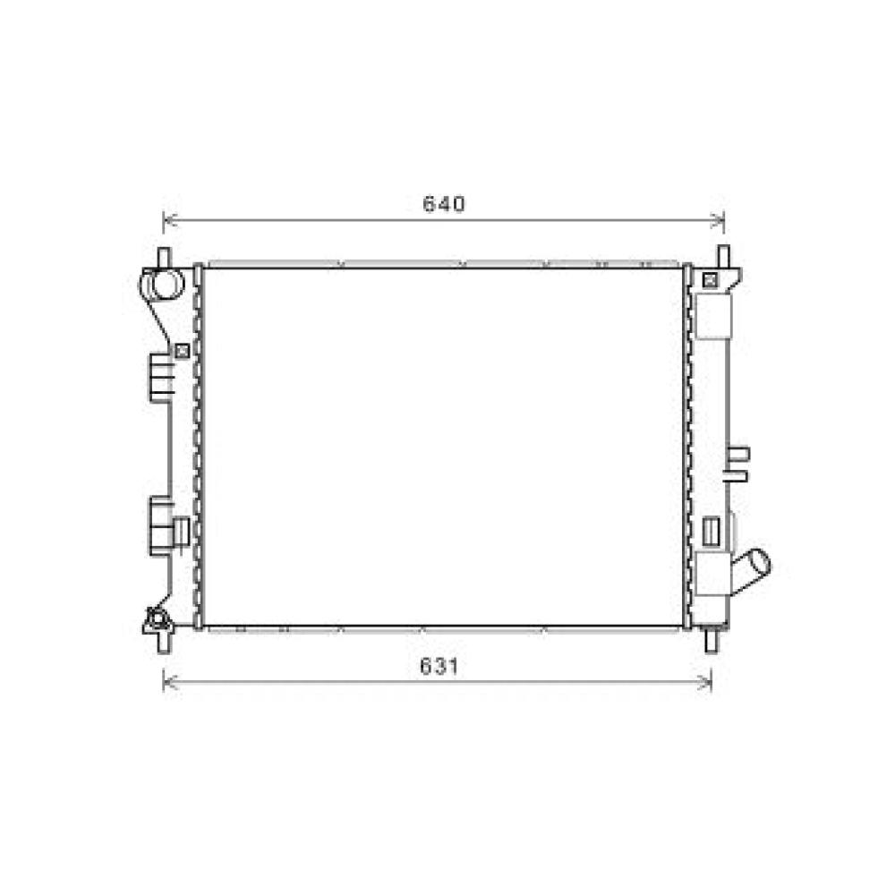 Radiateur, refroidissement du moteur Hyundai I30 Lim./Kombi 12-17