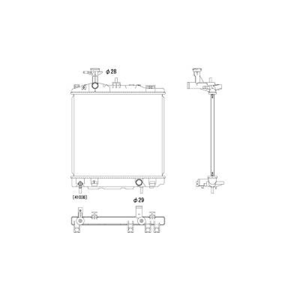 Radiateur, refroidissement du moteur TUNING NEUTEILE 2025 Neuaufnahmen