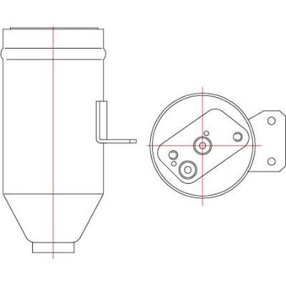 Filtre déshydratant, climatisation BMW 5-Reihe (E39) 00-03