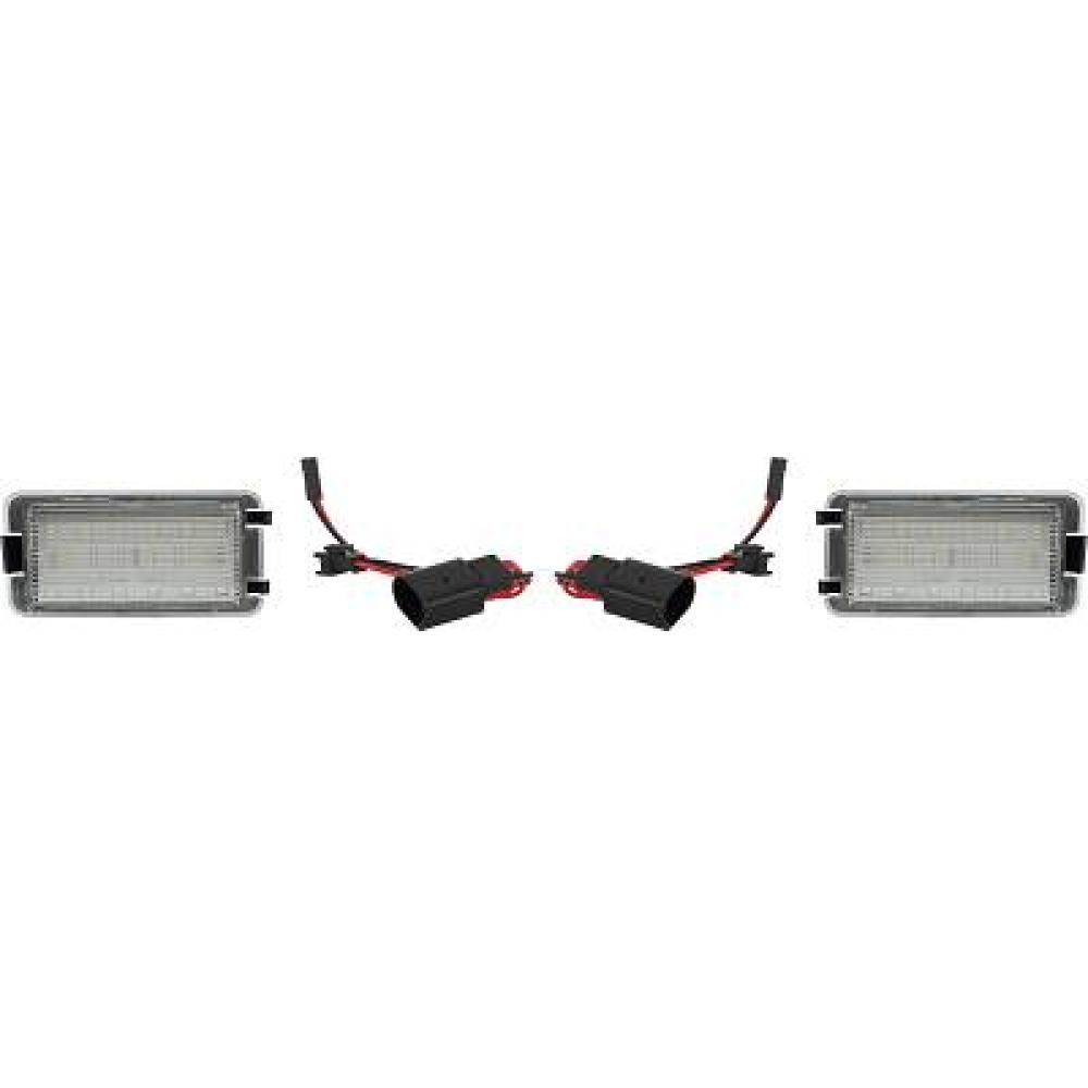 Feu éclaireur de plaque arrière Seat Arosa (Typ 6H) 97-00